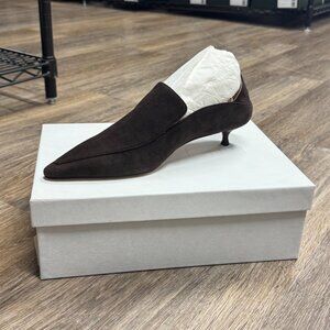 Brand New: Brown Suede Women's Loafers